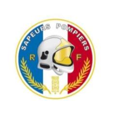 Autocollant Rond Sapeurs Pompiers