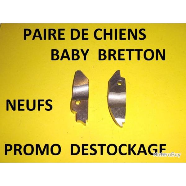paire de chiens NEUFS fusil BABY BRETTON - VENDU PAR JEPERCUTE (D23E26)