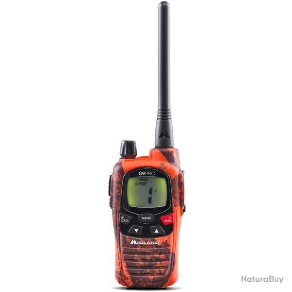 Talkie-walkie Midland G9 Pro Blaze Booster - EXPORT