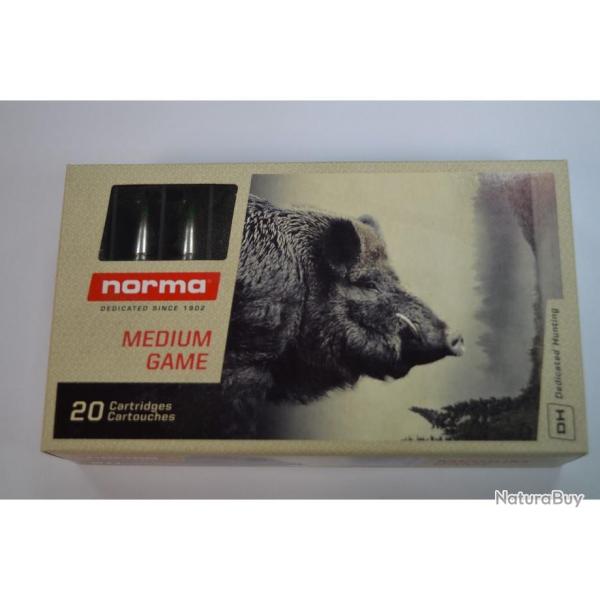 1 BOITE DE 20 BALLES NORMA ECOSTRIKE SILENCER CALIBRE 308 WIN  SERIES 150GR / 9.7 G NEUVE