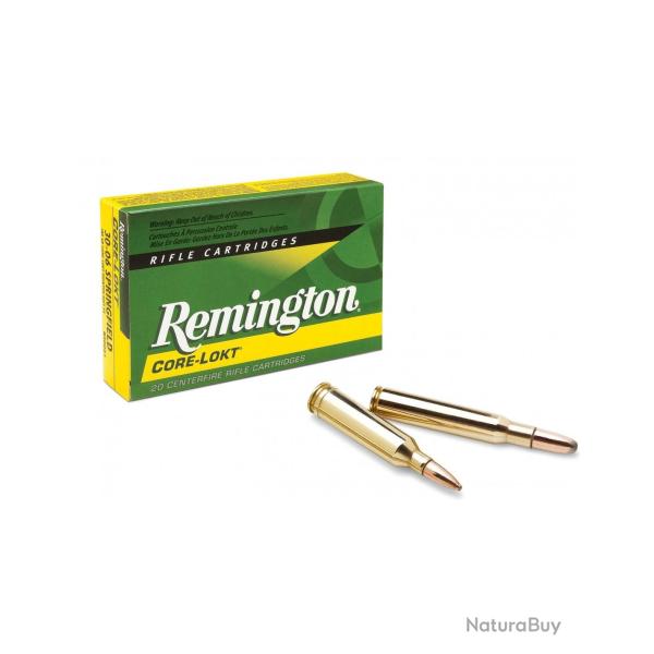 Munitions REMINGTON calibre 280 Rem Core-Lokt 140gr - 9.1g x20