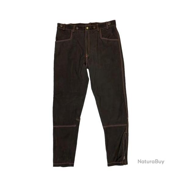 Fuseau En Cuir Marron Lovergreen