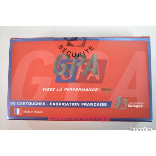 1 BOITE DE 20 BALLES SOLOGNE CALIBRE 300 WM GPA 180 GR / 11.7G   NEUVE