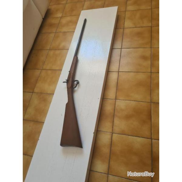 petite  carabine  6mm  a chiens  ancienne