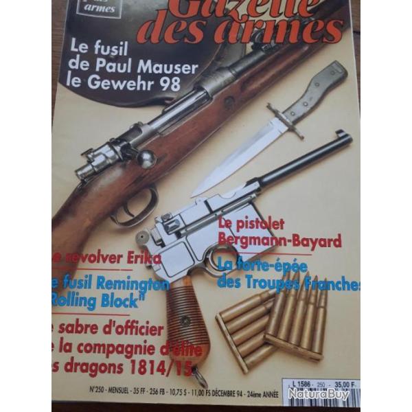 Gazette des armes ann�e 1994