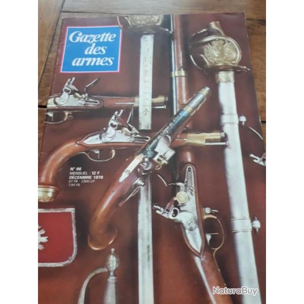 Gazette des armes ann�e 1978