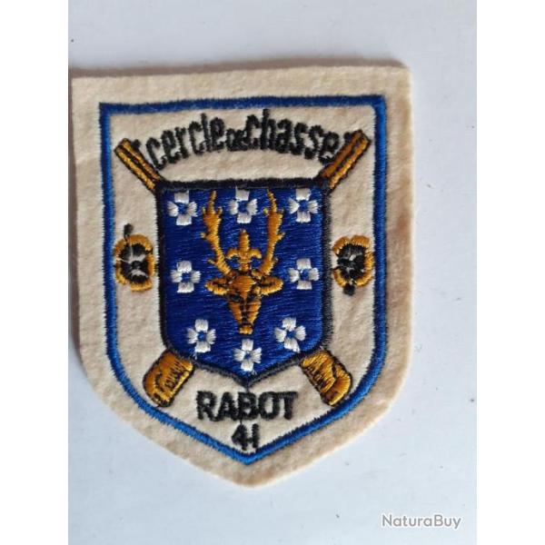 1 cusson  tissus  Cercle de Chasse RABOT 41