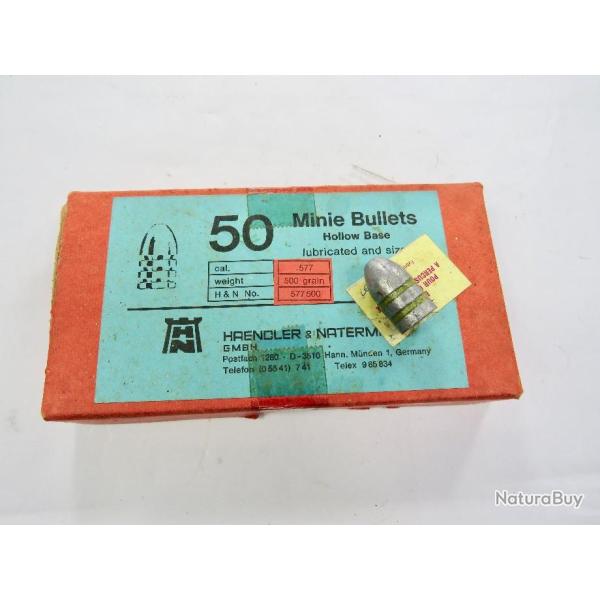 Balles Mini� H&N cal .577