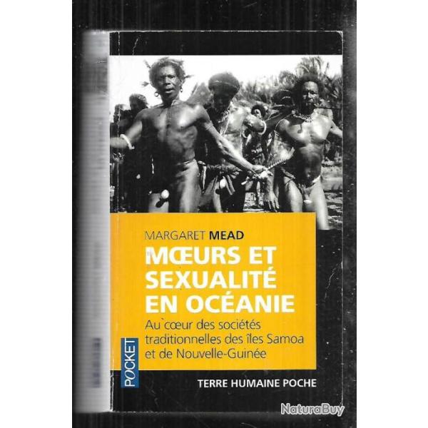 moeurs et sexualit� en oc�anie de margaret mead terre humaine poche pocket nouvelle-guin�e samoa