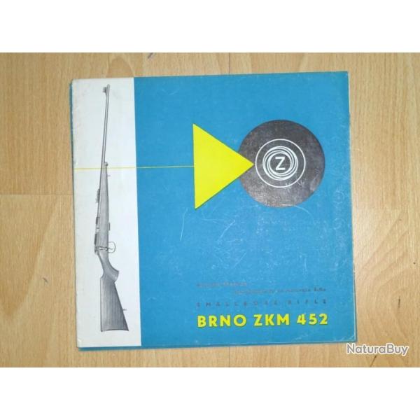 notice CZ 452 BRNO ZKM 452 - VENDU PAR JEPERCUTE (D21G260)