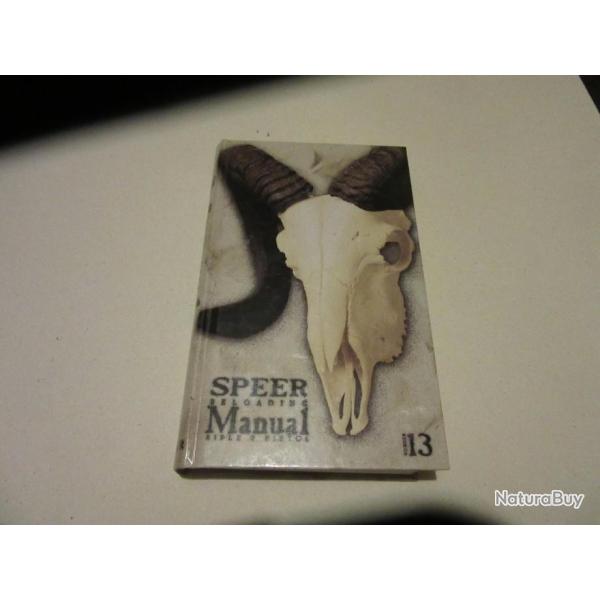 Manuel rechargement Speer  13eme dition