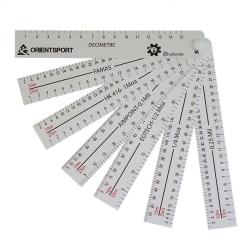 Jeu de r&eacute;glettes pour r&eacute;glage de tir