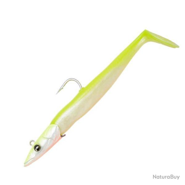 Leurre Souple Sandeel V2 Savage Gear 12cm 22g - Lemon Back