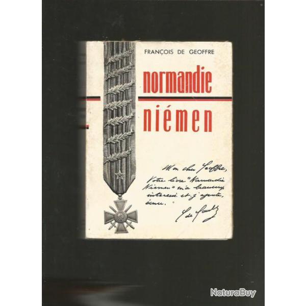 Normandie ni�men de fran�ois de geoffre . aviation . FFL , urss