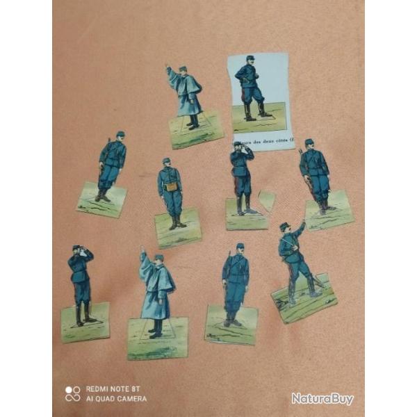 PRO PATRIA POILUS, ARTILLERIE FRANCE 14/18 FIGURINES CARTON