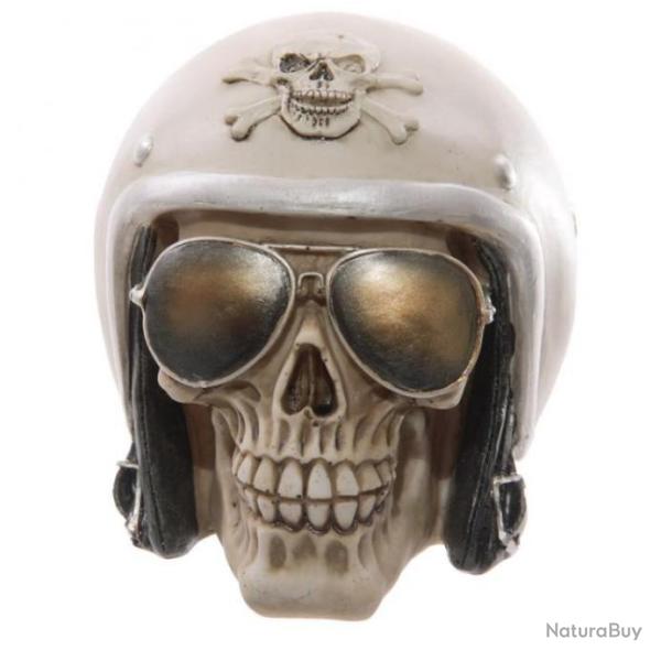 Crane t�te de mort  Casque et lunette