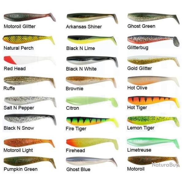 Fox rage Zander pro Shad 12 cm Hot Olive