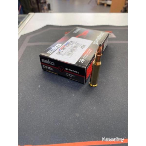 Sako Gamehead 222 Rem 3,56 gr 55 grains