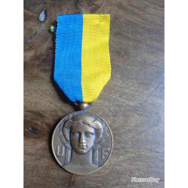 medaille union federale des combattants