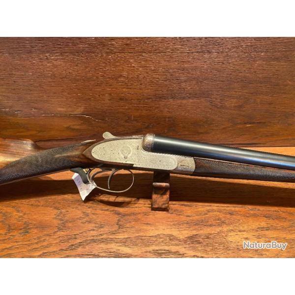 Fusil Juxtapos� � Platines Artisanal Li�geois Cal. 12/70 avec 2 paires de canons