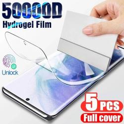 5 Film Hydrogel Protection Ecran pour Samsung-Au Choix