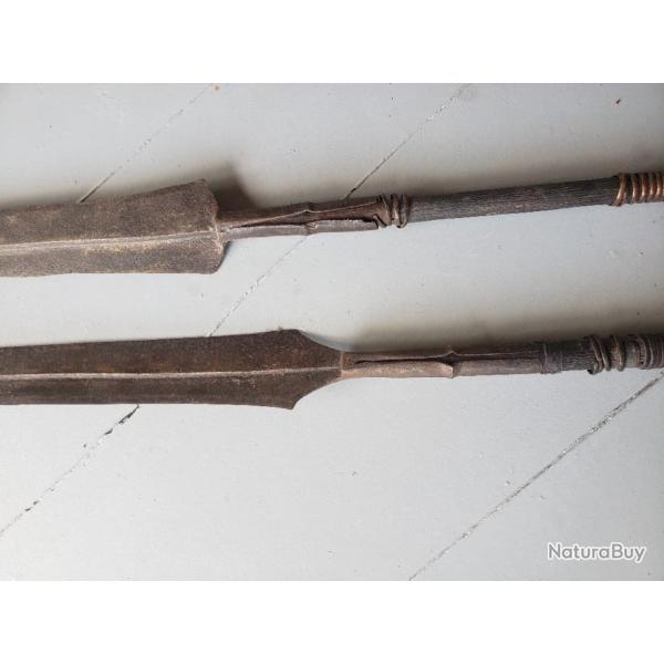 Lances africaines. D�but du si�cle je pense