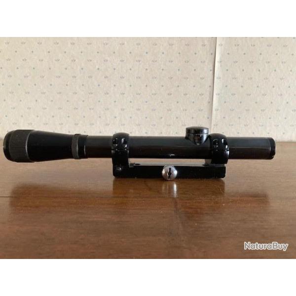 Lunette  Allemande  Karl  KAPS  Asslar / Wetzlar  Ziellux  2 1/2 x 19 S avec montage d�rivable