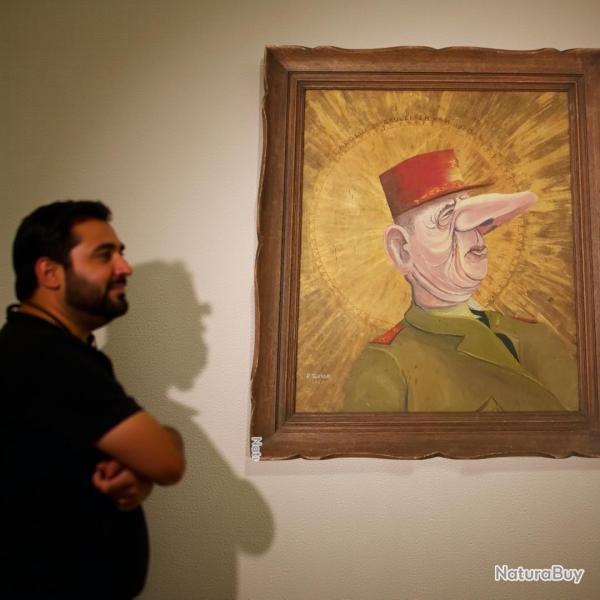 Tableau General de Gaulle par Richard TASSAN 1970