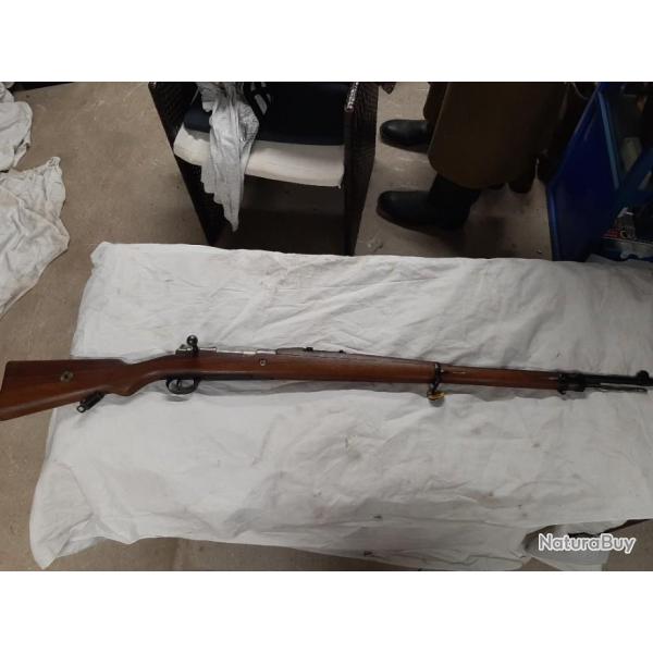 Vends mauser 1908 br�silien, canon parfait, 7x64