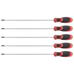Ensemble de tournevis torx 5 pi&egrave;ces 300 mm 02_0003596