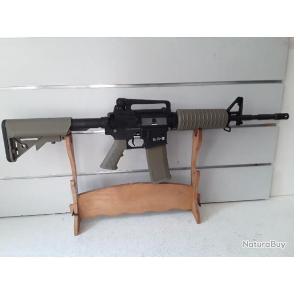 9677 FUSIL  D'ASSAUT AIRSOFT SPECNA ARMS SA-C01 COLORIS TAN ELECTRIQUE 1,2J +BATTERIE+ CHARGEUR NEUF