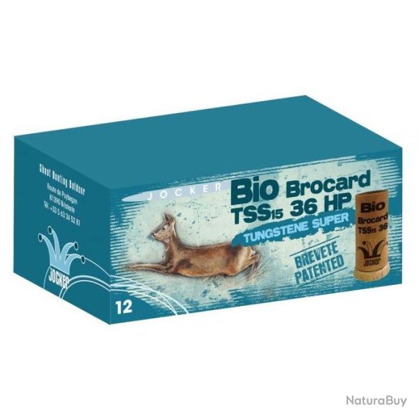 Boite de 10 Cartouches Jocker Bio Brocard TSS 36 HP Cal. 12/76/25 - Par 5 / 36