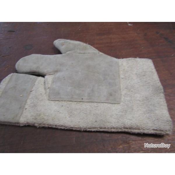 gant US navy matelot ww2 d�montage douille chaud canonnier canon origine marine nationale