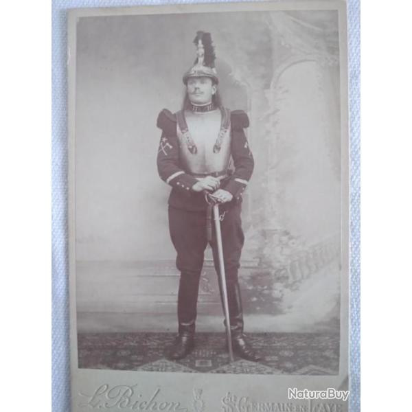 Photo sapeur cuirassier tout d�but 20eme siecle