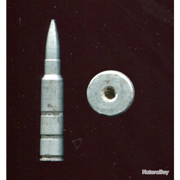 7.5 x 55 Schmidt & Rubin Suisse - inerte de manipulation enti�rement en aluminium - marquage : X