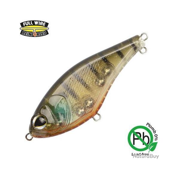 Poisson Nageur Sakura Baffeur Jerk 12,5cm 12,5cm 69g 092 - Ghost Bluegill