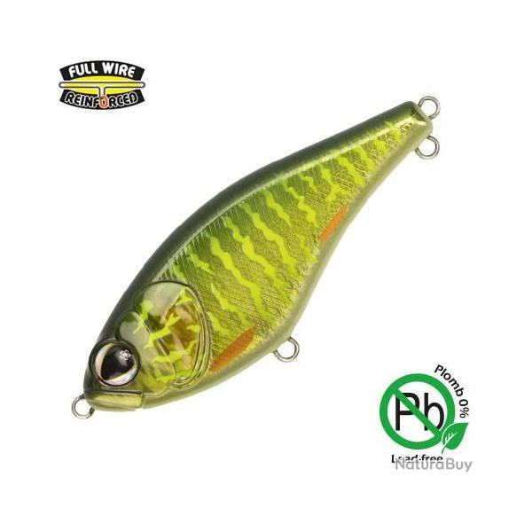 Poisson Nageur Sakura Baffeur Jerk 12,5cm 12,5cm 69g 099 - Pike