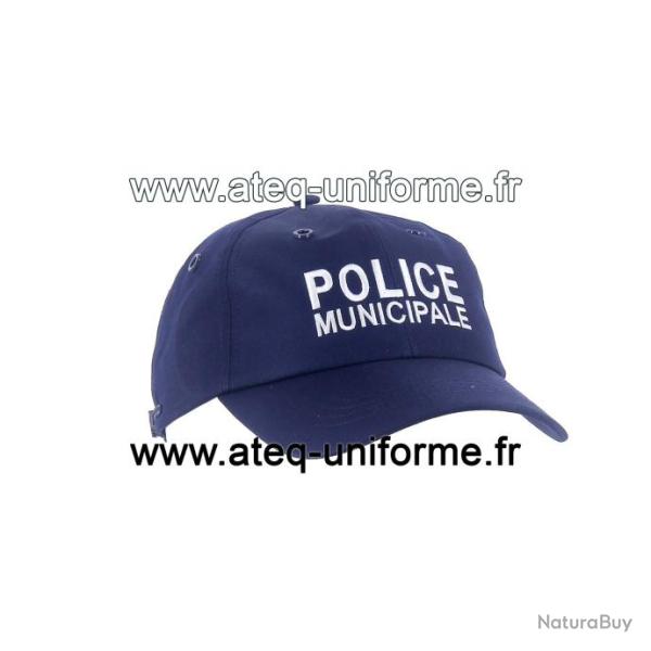 Casquette Baseball Microporeuse Police Municipale 59/61 T 3