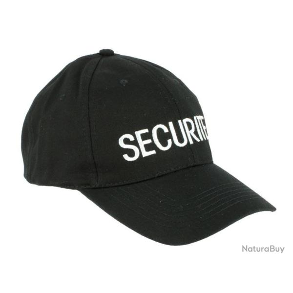 Casquette S�curit� Noir Coton