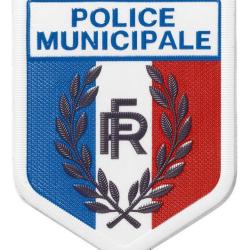 Ecusson Chemise Plastifi&eacute; Police Municipale