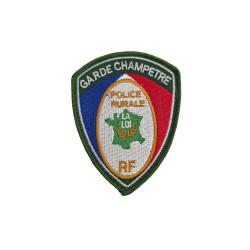 ECUSSON GARDE CHAMPETRE BRODE.