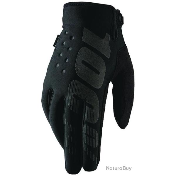 GANTS VTT BRISKER GRAND FROID NOIR