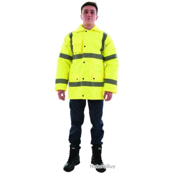 PARKA HAUTE VISIBLITE CLASSE 3 L Orange