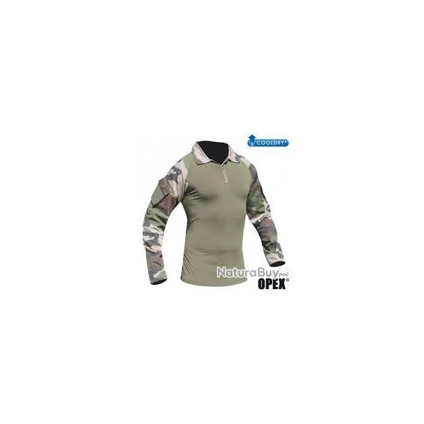 Chemise de combat UBAS camouflage CE