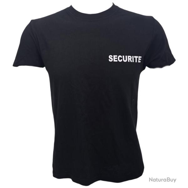T Shirt S�curit� Noir
