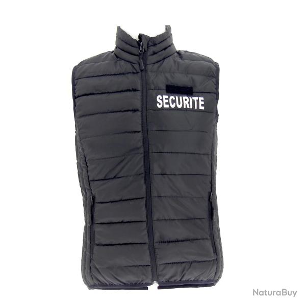 Doudoune gilet sans manche s�curit� Priv�e 210 GR