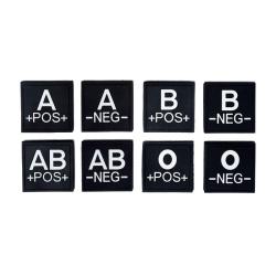 Insigne B- De Groupe Sanguin Gomme