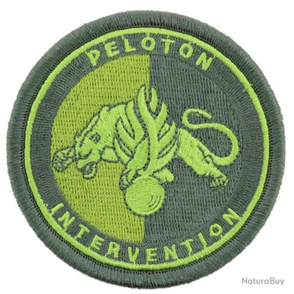 Ecusson peloton d'intervention basse visibilit� vert arm�e