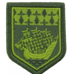 Ecusson Pays de La Loire basse visibilt&eacute; vert