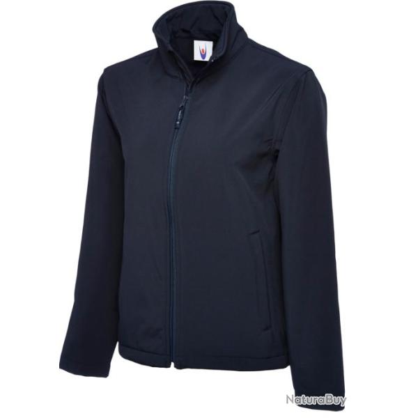 Blouson Softshell marine marquage au choix Affaires Maritimes